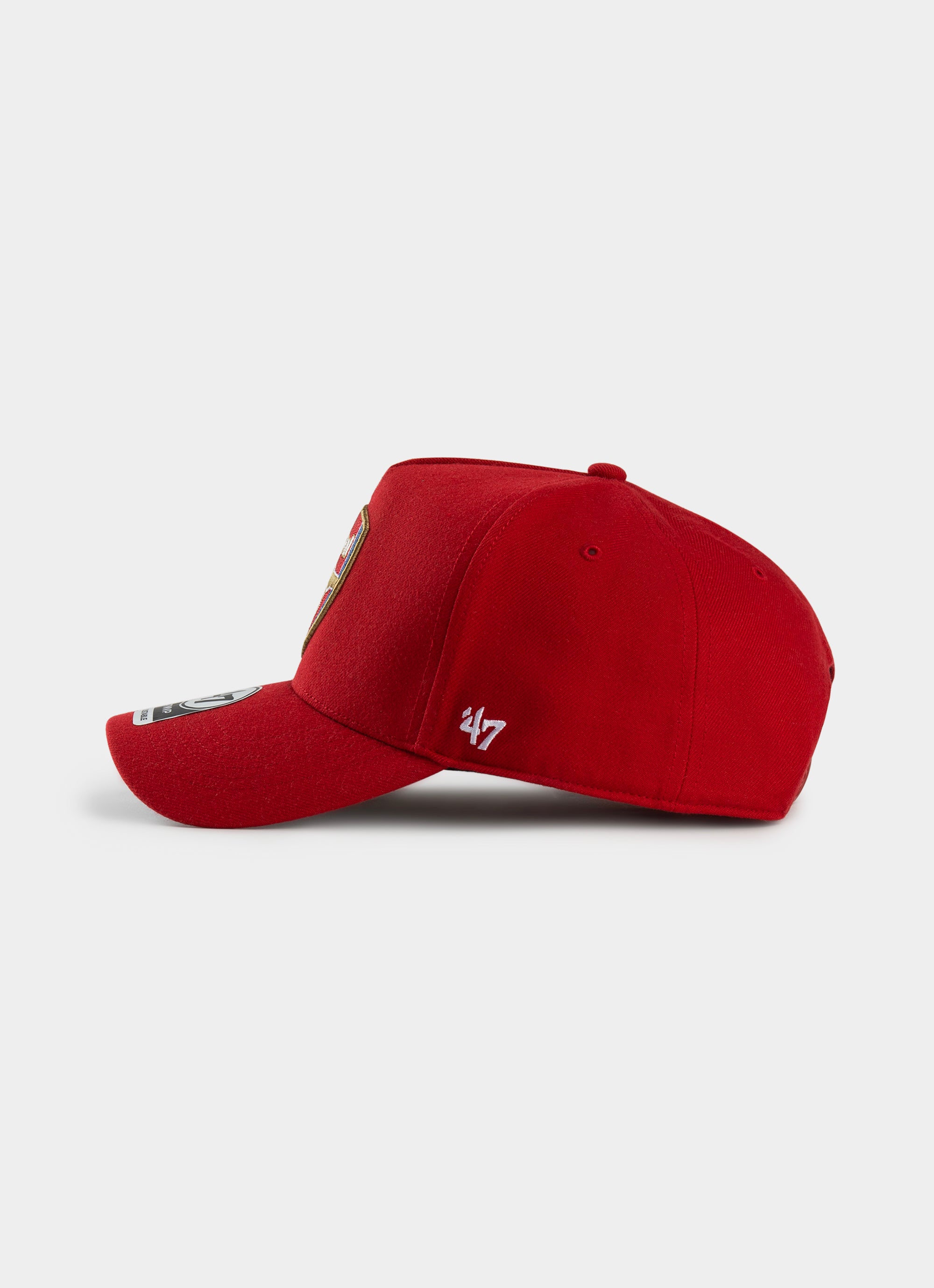 47 Brand Arsenal Fc 47 Mvp Dt Snapback Cap in Red | Red Rat