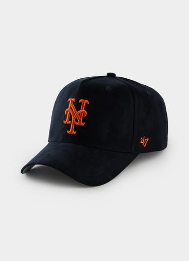 47 Brand Mlb New York Mets Ultrasuede Mvp Dt Cap in Blue