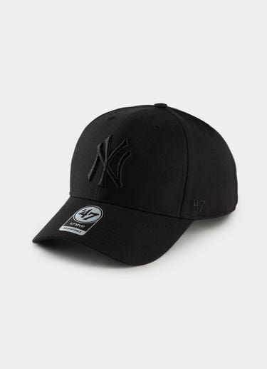 47 Brand Mlb New York Yankees '47 Mvp Snapback Cap in Black