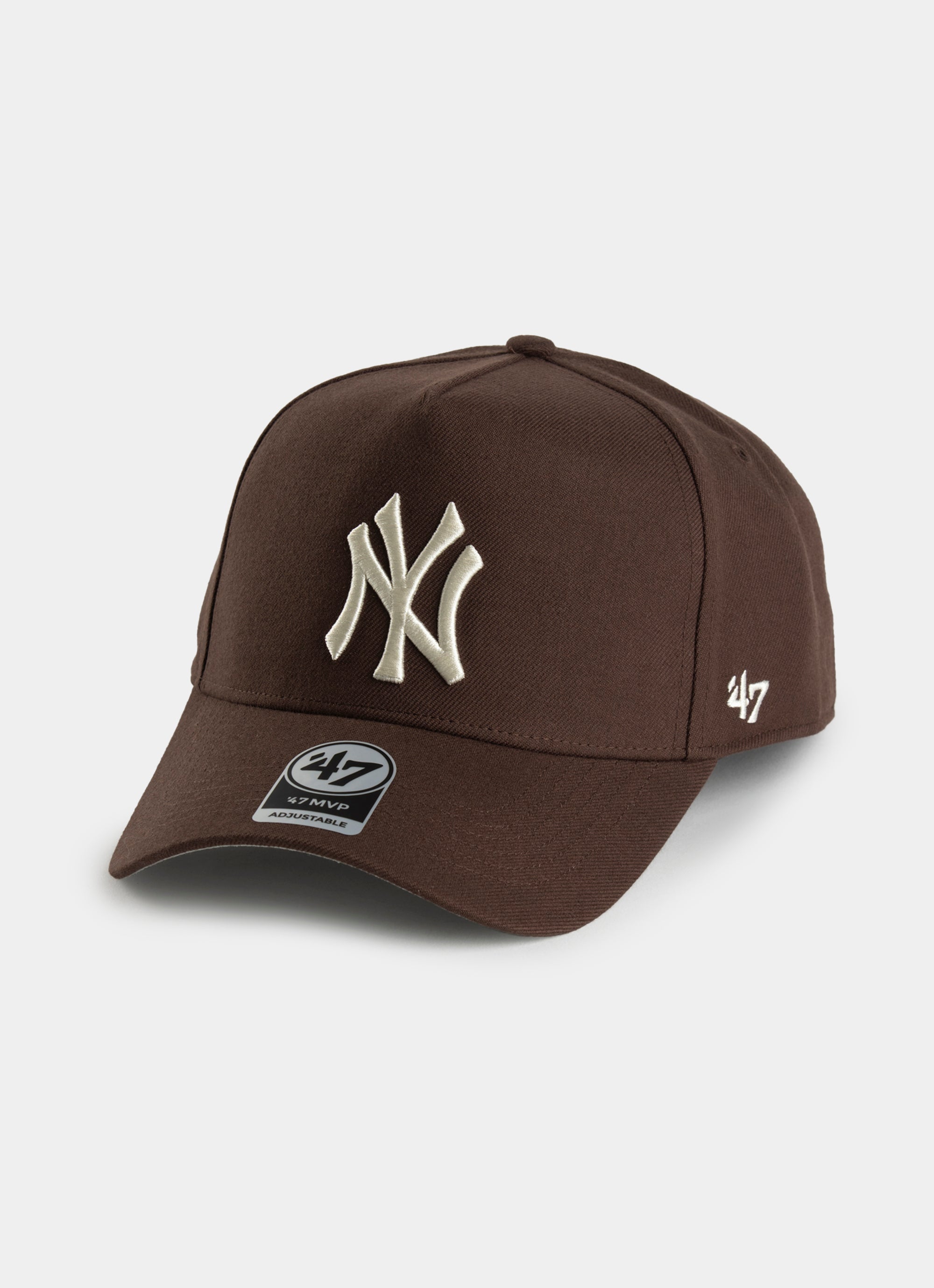 47 Brand Mlb New York Yankees Mvp Snapback in Brown Red Rat