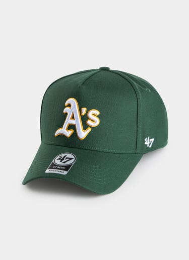 47 Brand Mlb Oakland Athletics 47 Mvp Dt Snapback Cap in Green