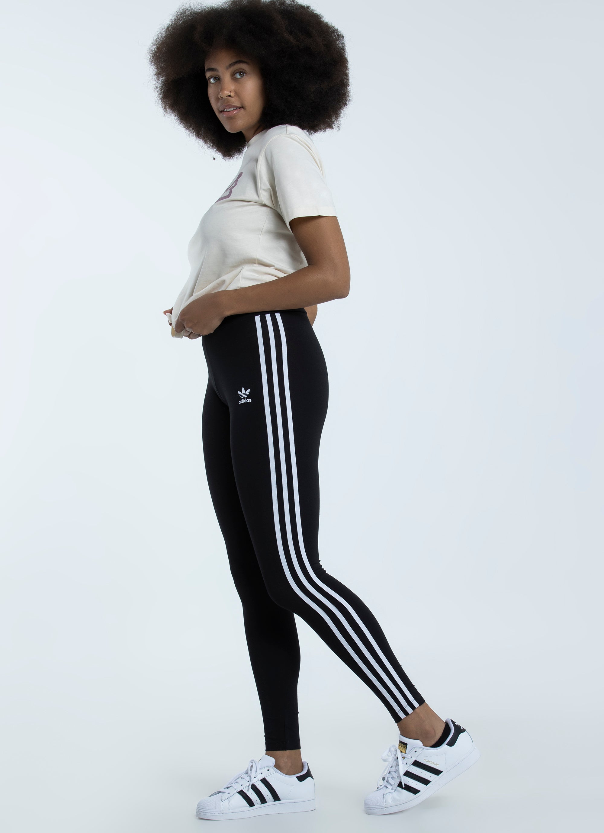 Adidas Originals 3-stripes Tight - Womens in Black