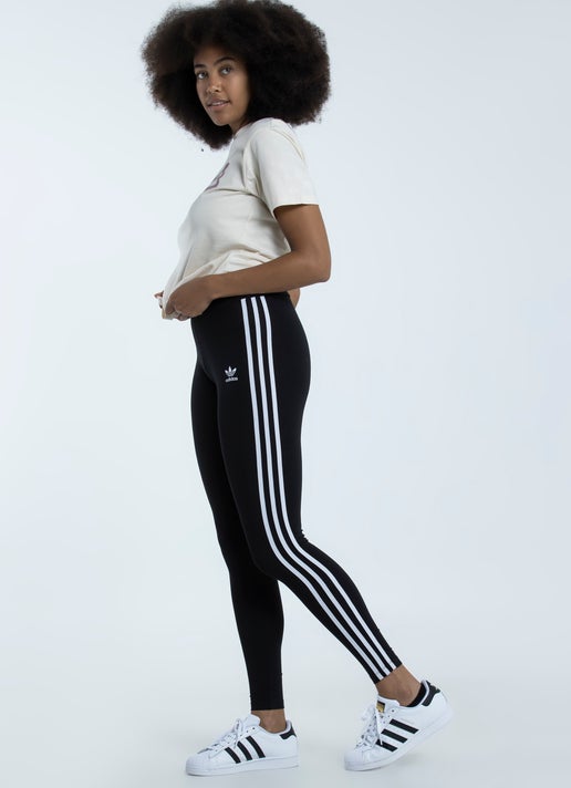 Adidas Originals 3-stripes Tight - Womens in Black | Red Rat