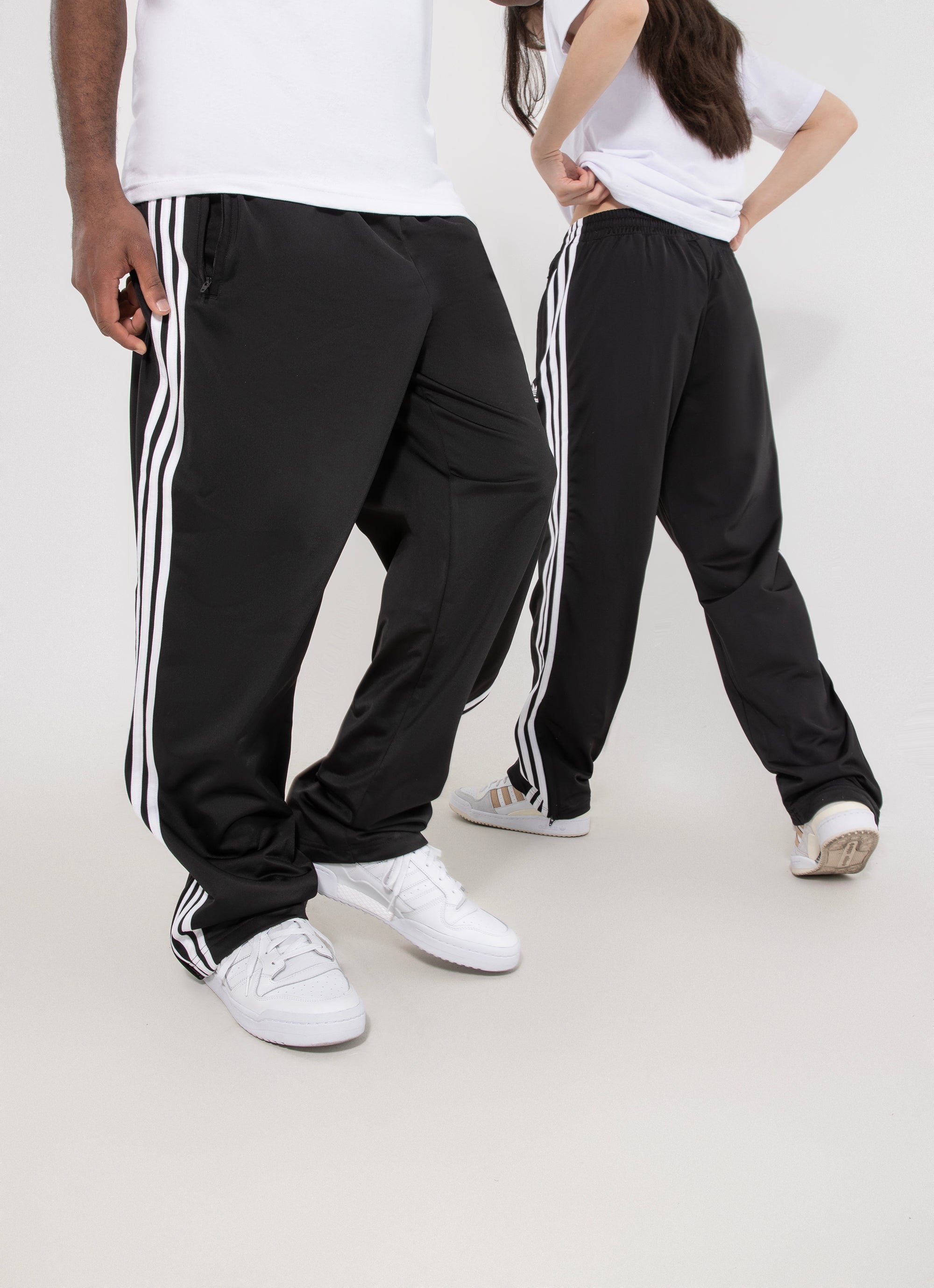 Adidas Adicolor Classics Firebird Trackpants in Black | Red Rat
