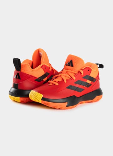 Adidas Basketball Cross Em Up Select Mid Trainers Shoes - Kids in Red