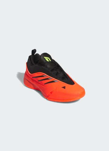 Adidas Basketball Dame 9 Shoes - Unisex in Red