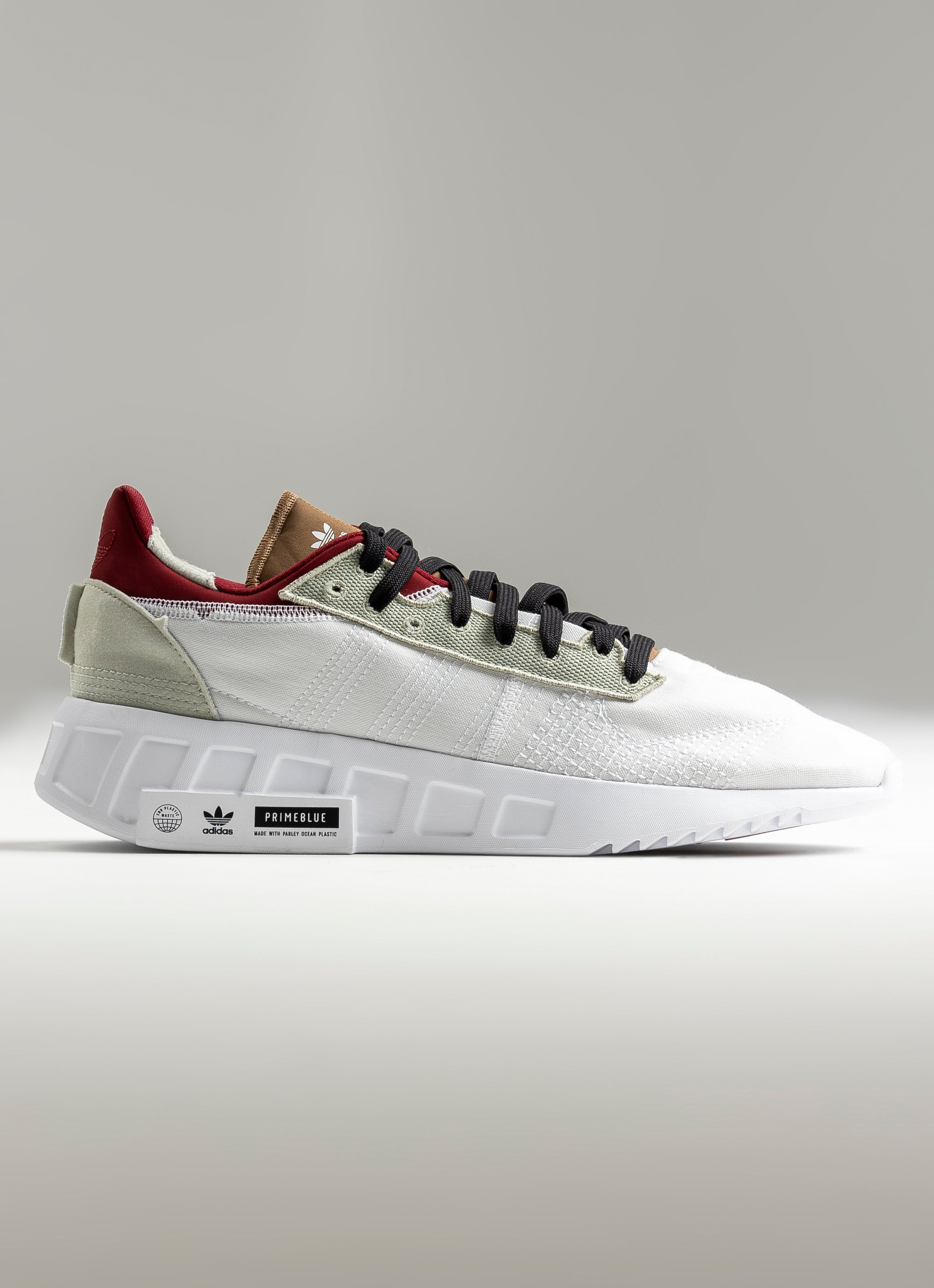 アディダス EARTH RUNNER PRIMEBLUE SHOES - Trainers - white/clear browcid orange  レディース シャツ・ブラウス - www.etalab.gouv.fr