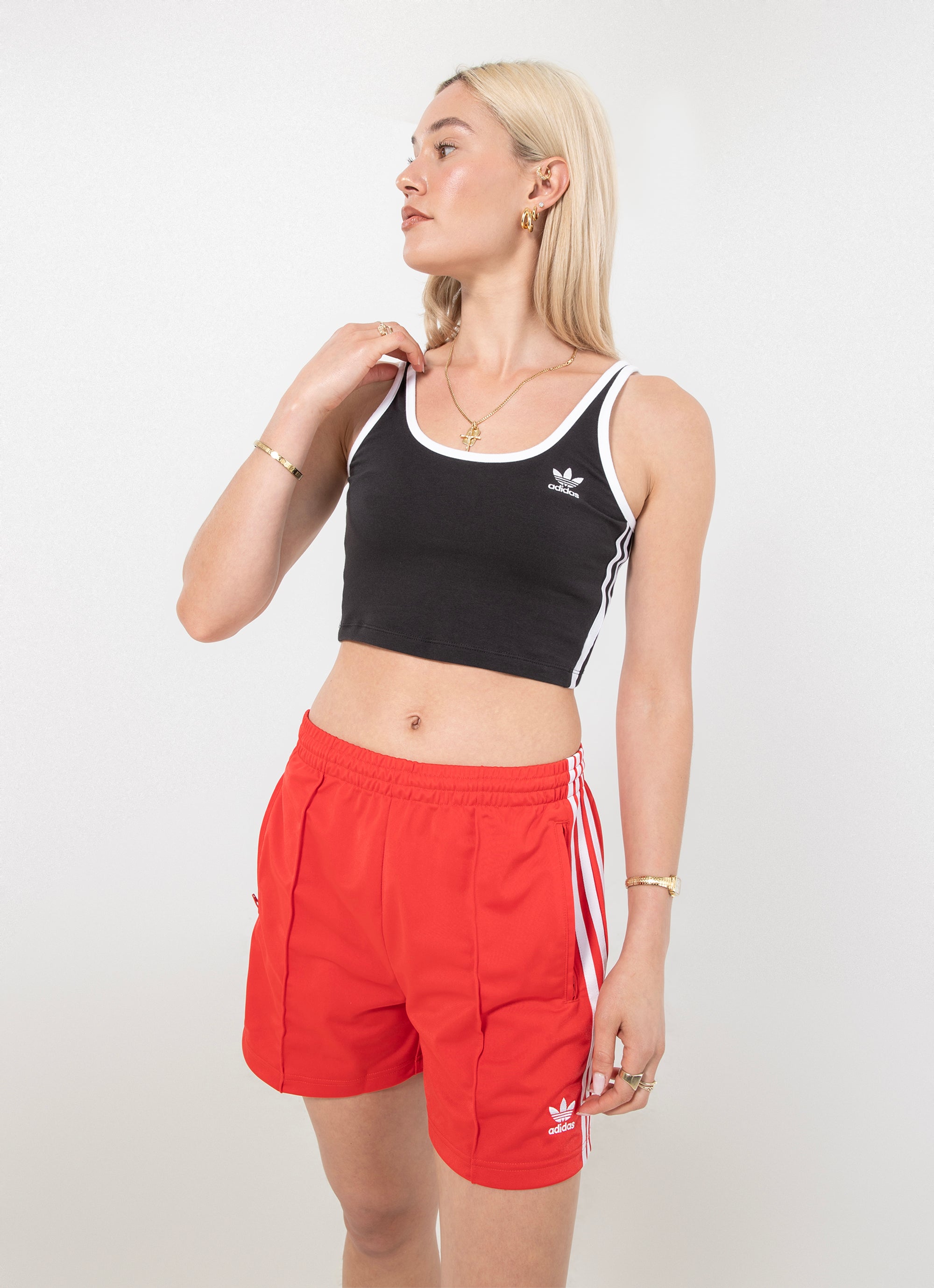 Adidas Originals 3s Bra Top - Womens in Black