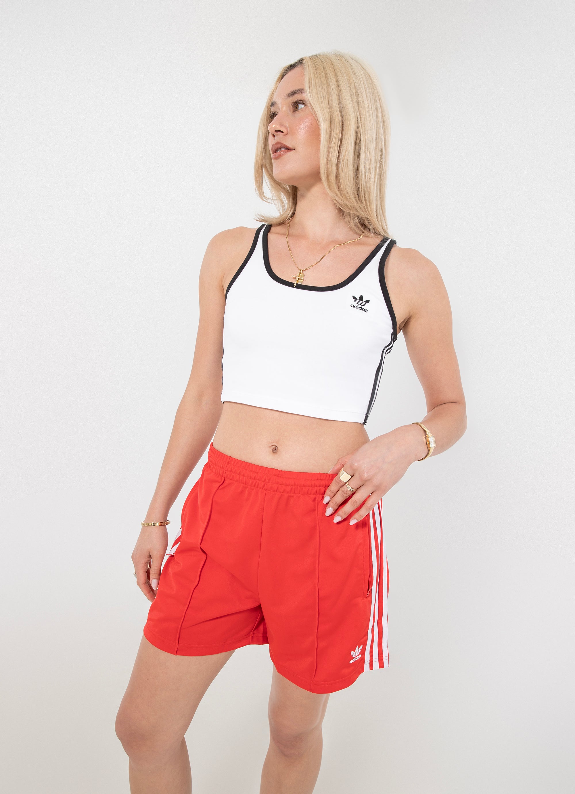 Adidas Originals 3s Bra Top - Womens in White