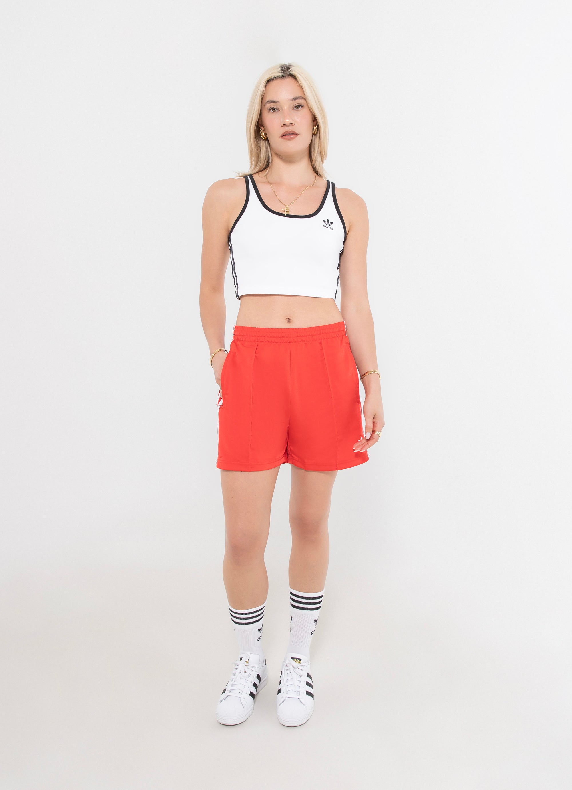 Adidas Originals 3s Bra Top - Womens in White