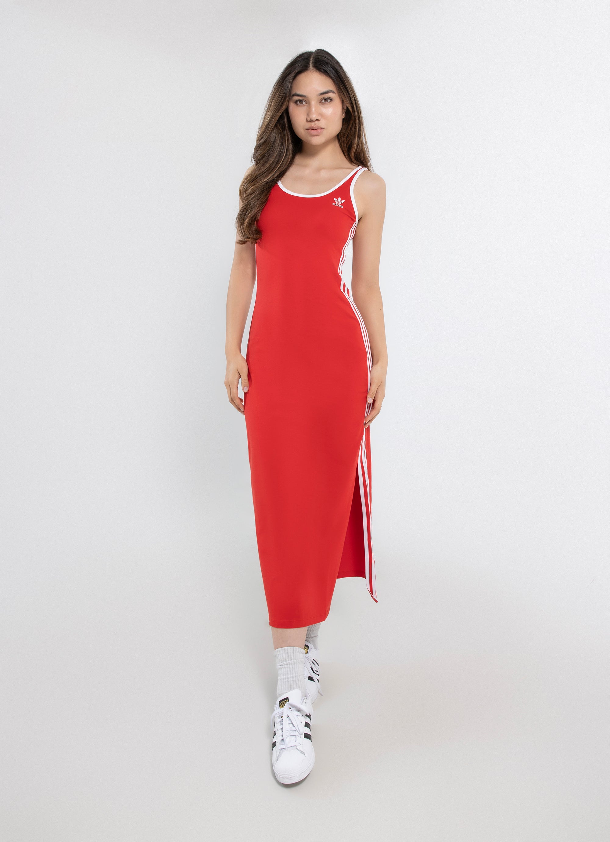 adidas trefoil tank dress