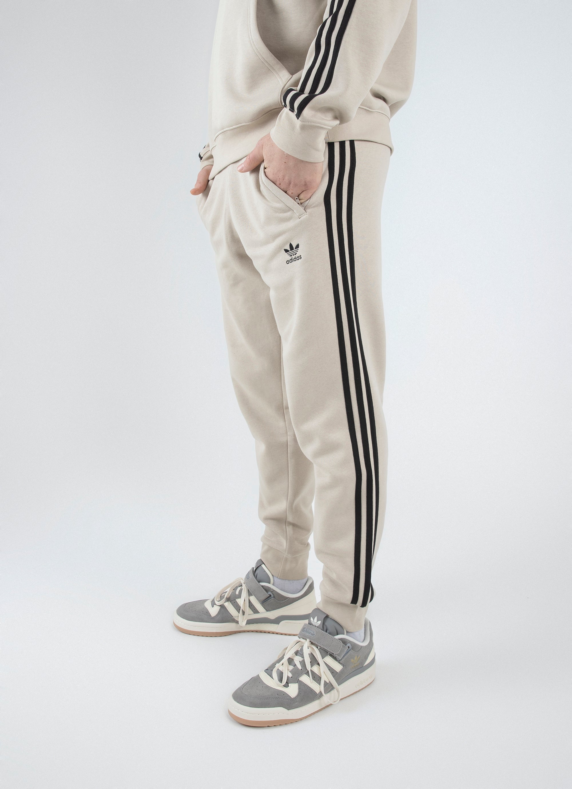 Adidas Originals Adicolor Classics 3-stripes Pants Beige | Red