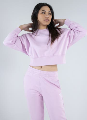 Adidas Originals Adicolor in Womens Rat Sweatshirt - Crew Essentials Pink | Red