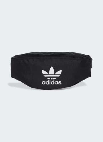 Adidas Originals Adicolor Waist Bag in Black Red Rat