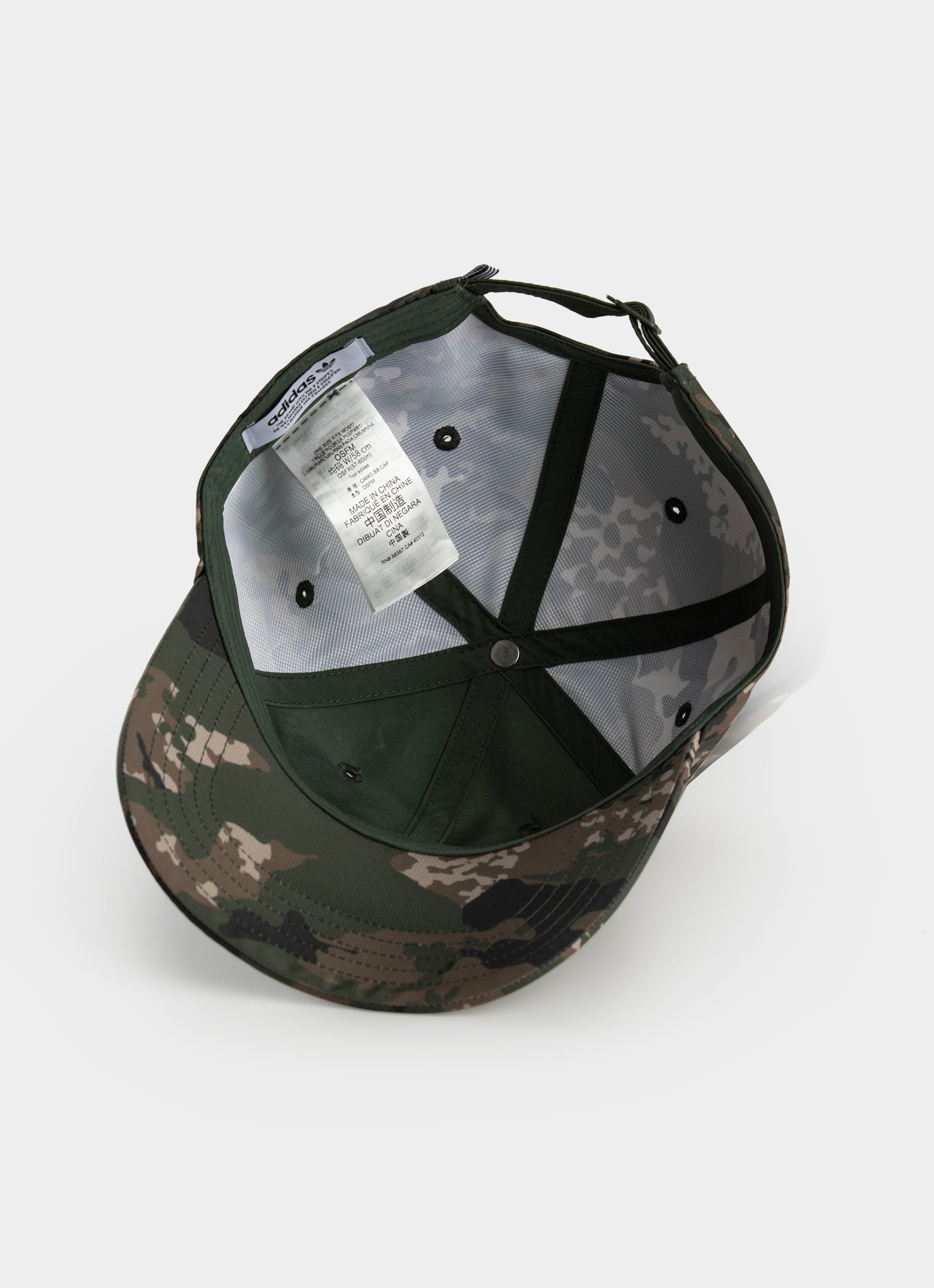 Adidas Camo Baseball Cap in Green | Red Rat