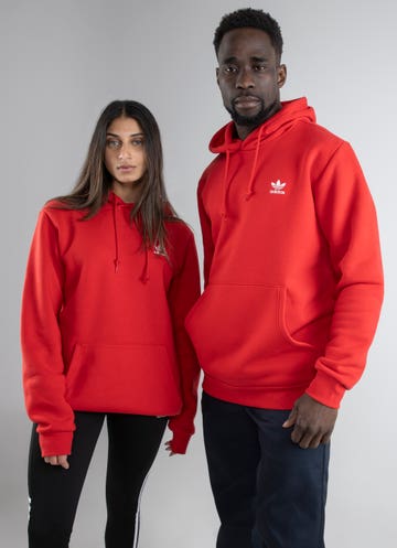 red hoodie adidas