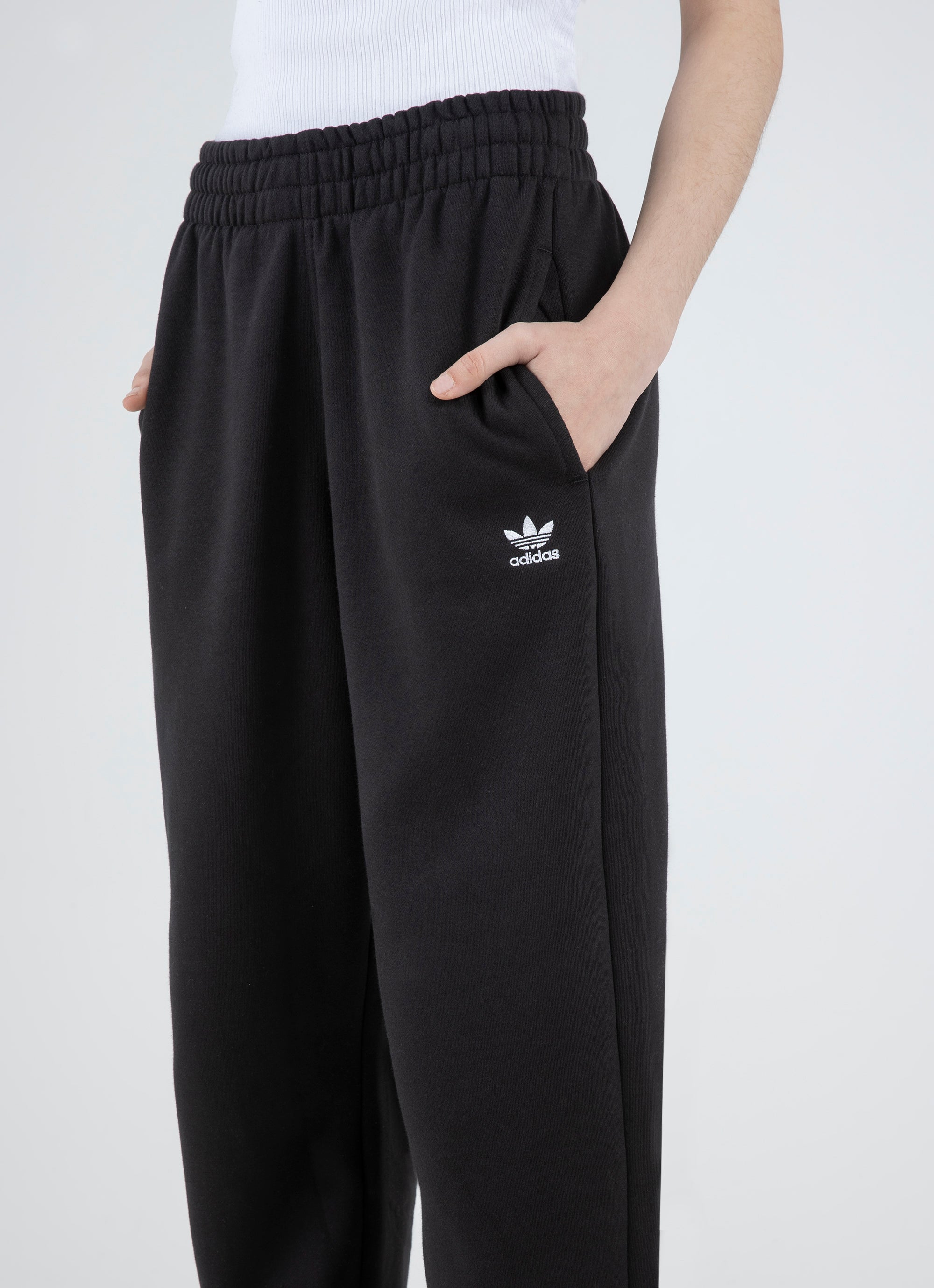 Adidas Originals Essentials Fleece Joggers - Womens in Black