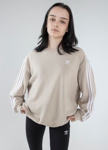 Adidas Originals Os Sweatshirt - Womens in Beige | Red Rat