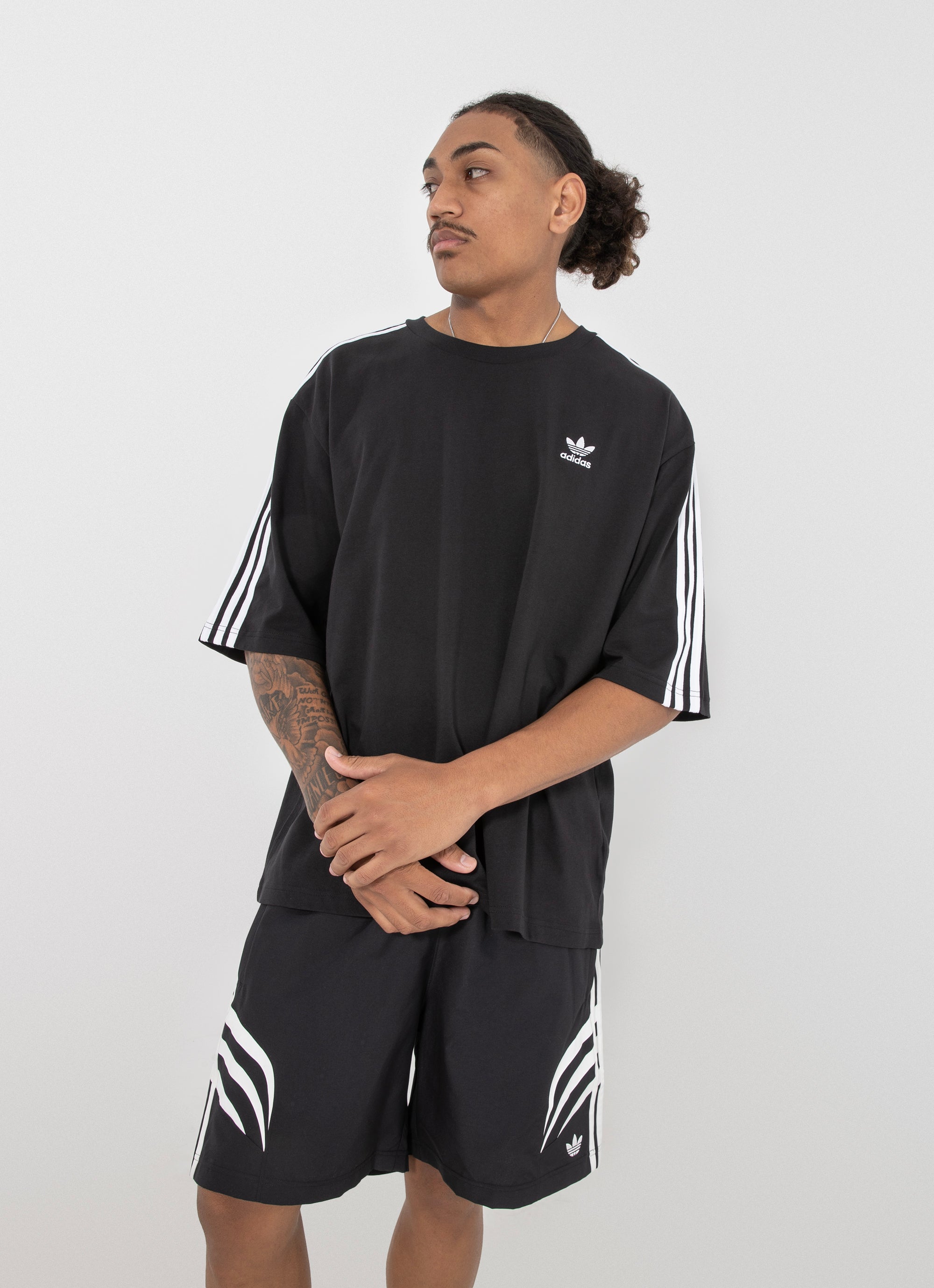 Adidas Originals Oversize Tee in Black
