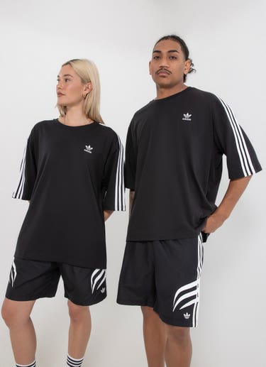 Adidas Originals Oversize Tee in Black