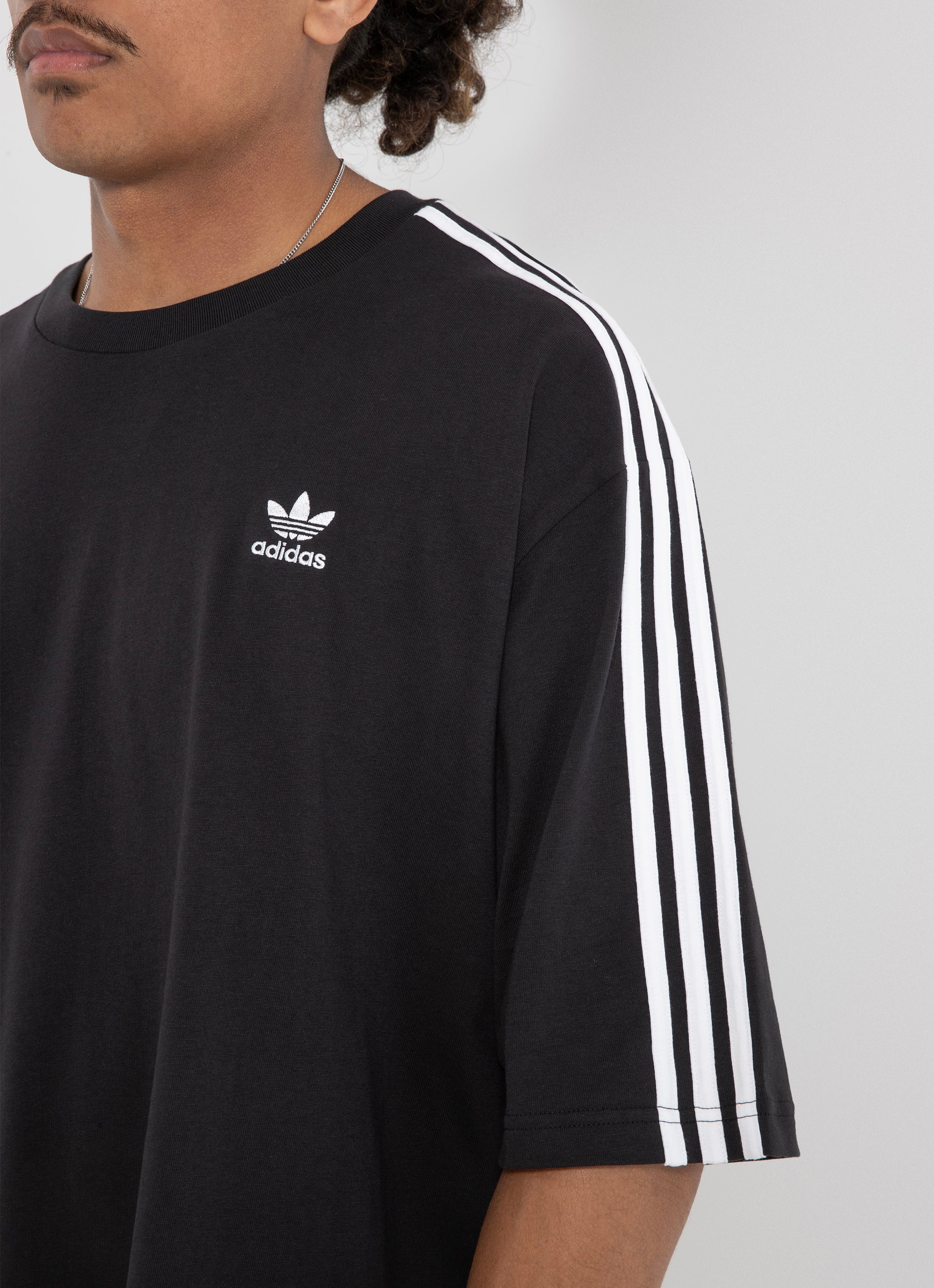 Adidas Originals Oversize Tee in Black