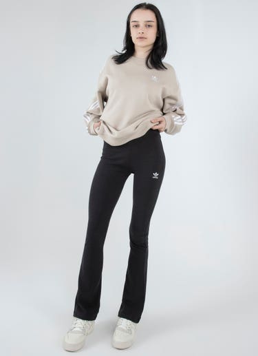 Adidas Originals Essentials Rib Flared Pants - Womens in Black