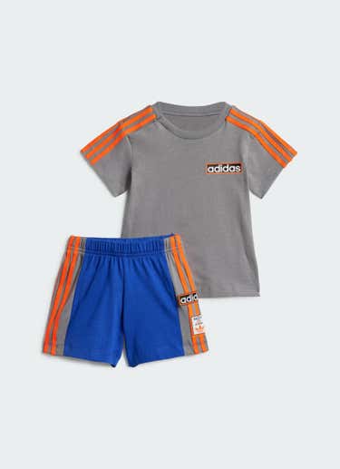 Adidas Originals Short Tee Set - Infant in Grey