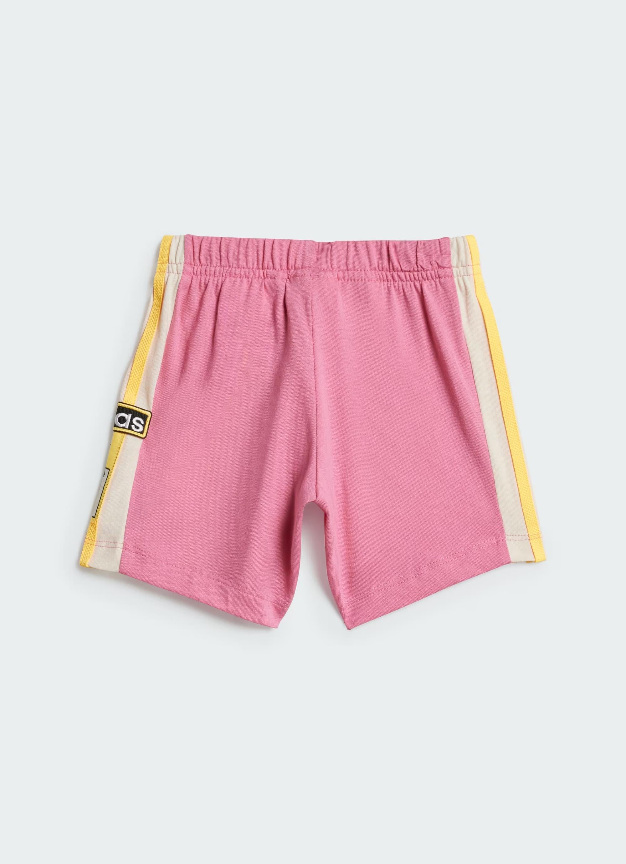 Adidas Originals Short Tee Set - Infant in Pink