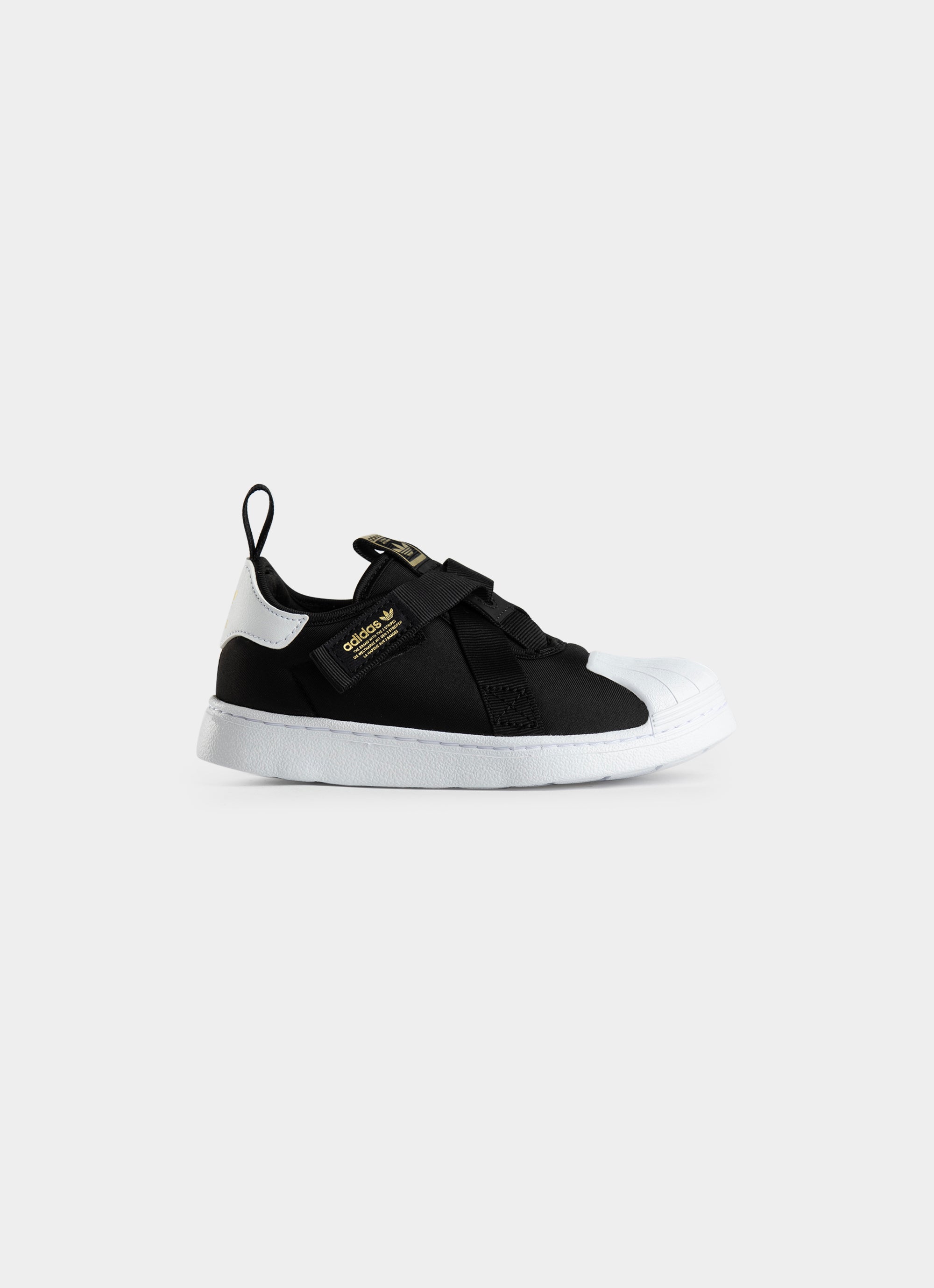Adidas Originals Superstar 360 Shoes - Kids in Black