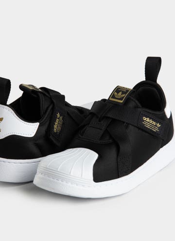 Adidas Originals Superstar 360 Shoes - Kids in Black