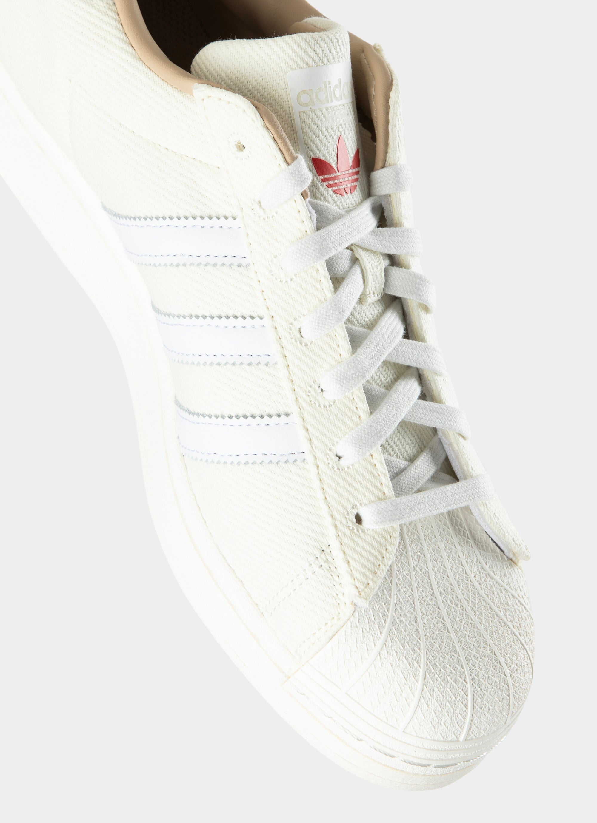 Adidas Originals Superstar Shoes in Beige