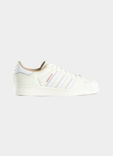 Adidas Originals Superstar Shoes in Beige