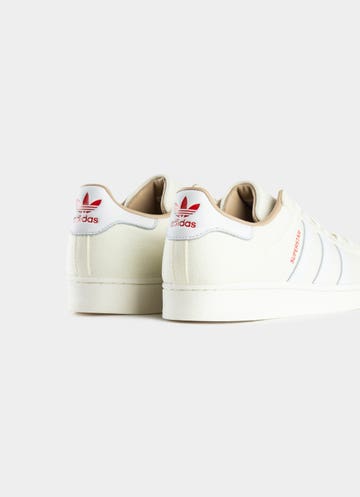 Adidas Originals Superstar Shoes in Beige