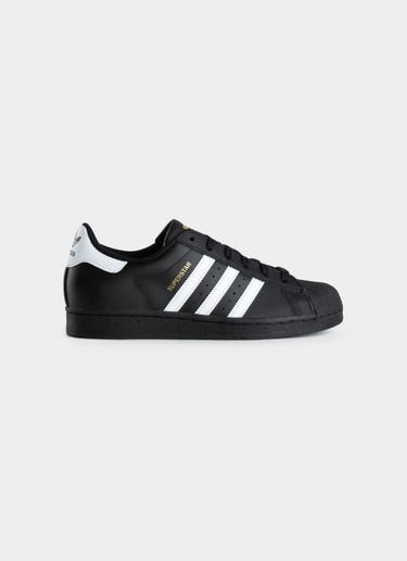 Adidas Originals Superstar Shoes - Youth in Black