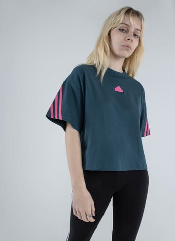 Adidas Sportswear Future Icons 3-stripes Tee - Womens in Blue