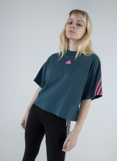 Adidas Sportswear Future Icons 3-stripes Tee - Womens in Blue