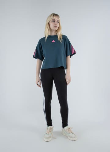 Adidas Sportswear Future Icons 3-stripes Tee - Womens in Blue