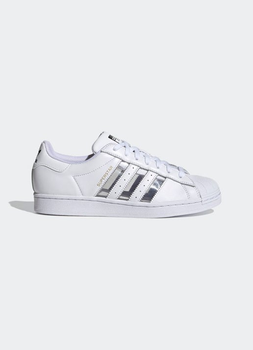 Adidas Originals Superstar Shoes in White | Red Rat