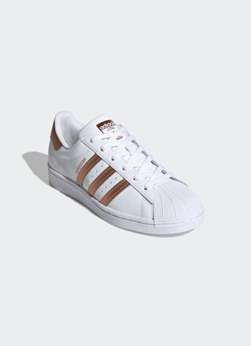 rose gold adidas superstar womens