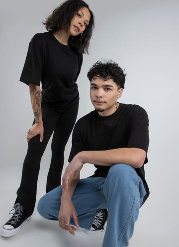 As Colour Heavy Tee in Black