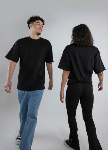 As Colour Heavy Tee in Black