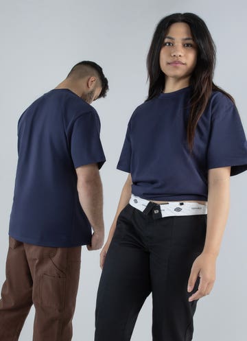 As Colour Heavy Tee in Blue