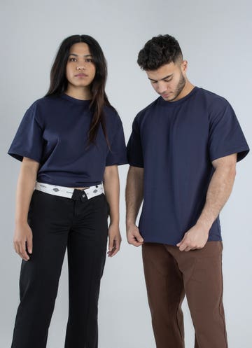 As Colour Heavy Tee in Blue