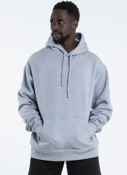 As Colour Mens Heavy Hoodie in Grey | Red Rat