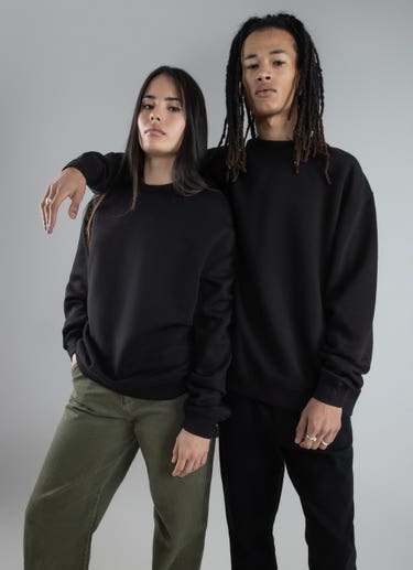 As Colour Relax Crew in Black