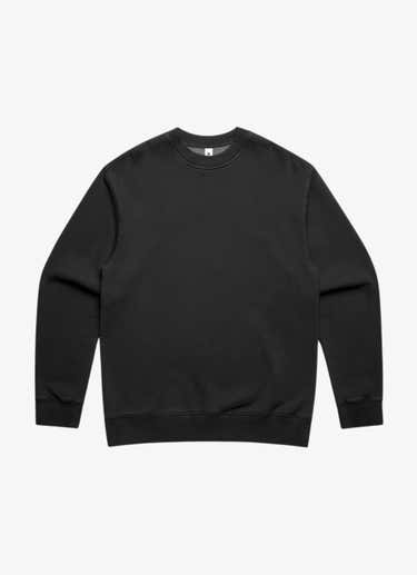 As Colour Relax Faded Crew in Black