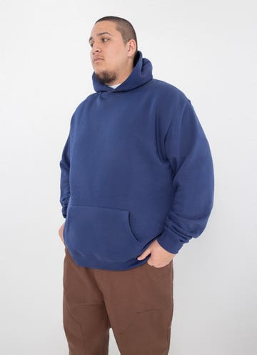 As Colour Relax Hoodie Big & Tall in Blue