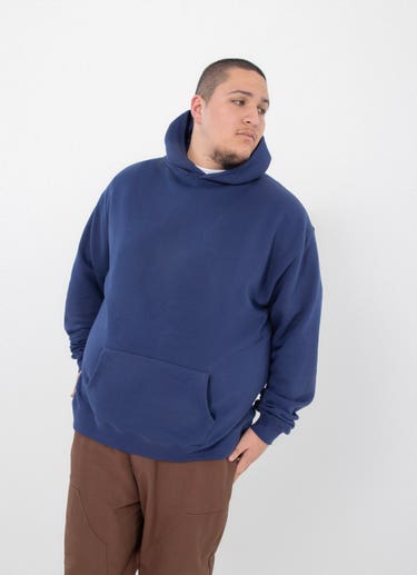 As Colour Relax Hoodie Big & Tall in Blue