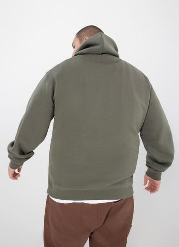 As Colour Relax Hoodie Big & Tall in Green