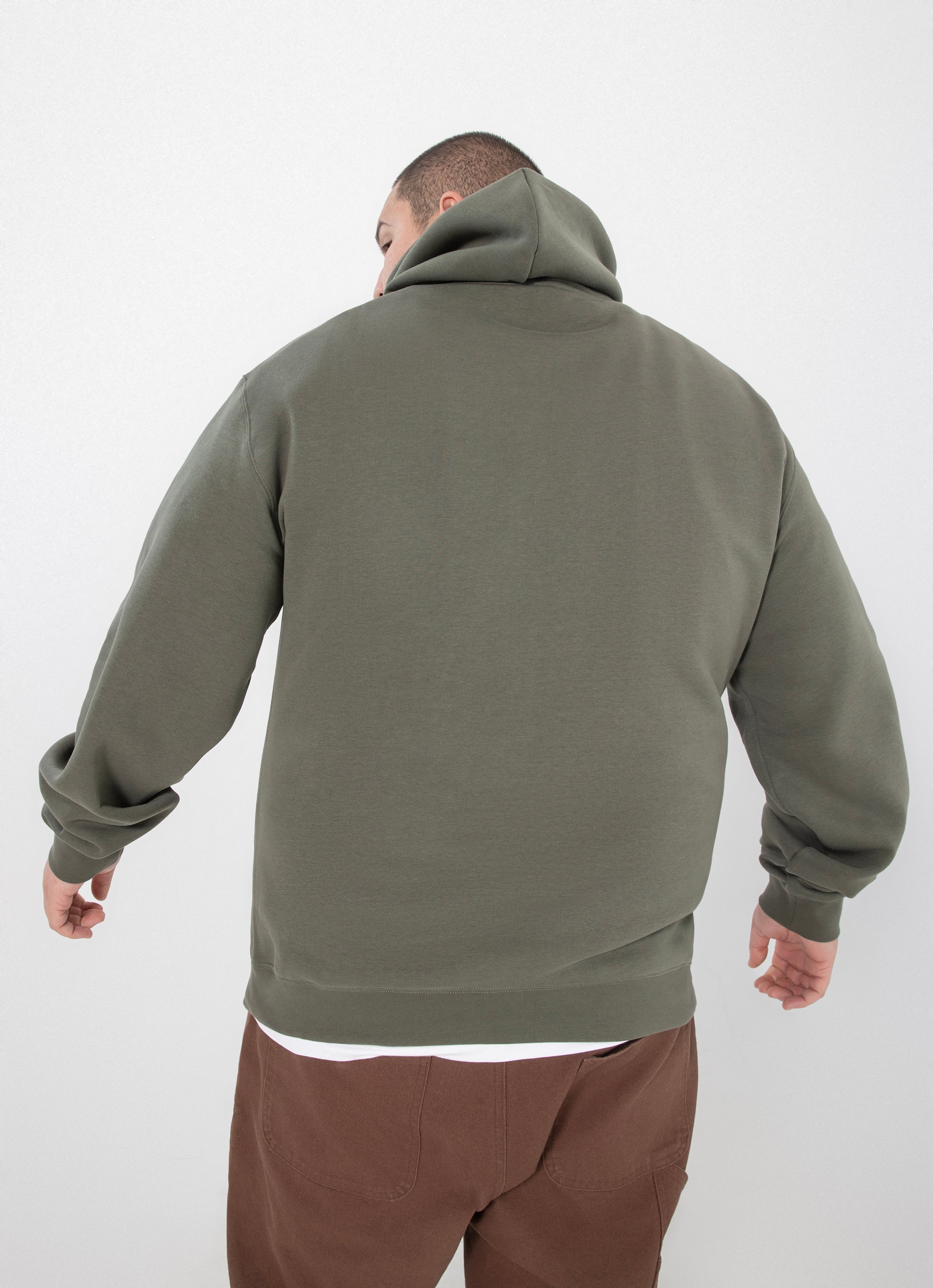 As Colour Relax Hoodie Big & Tall in Green